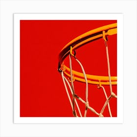 Basketball Hoop Art Print