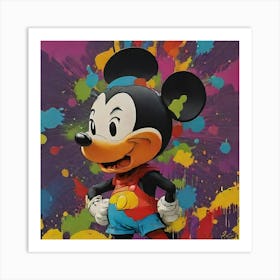 Mickey Mouse Art Print