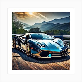 Lamborghini 148 Art Print