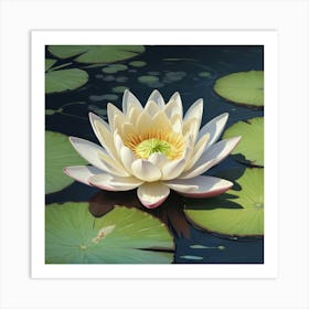 Water Lily Art Print