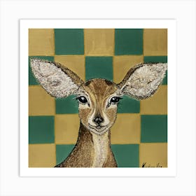 Deer1 Art Print