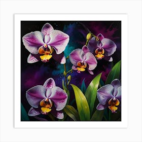 Orchids 2 Art Print