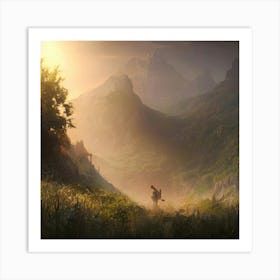 Shadow Of The Colossus Art Print