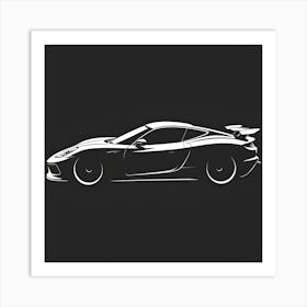 a sports car 1 Art Print