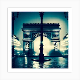 Arc De Triomphe Paris 11 Art Print