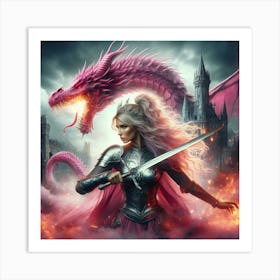 Dragon Queen Art Print