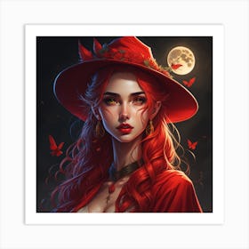 Witch Art Print