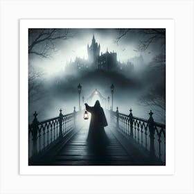 Haunted Castle Art Print