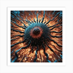 Cancer Cell Art Print