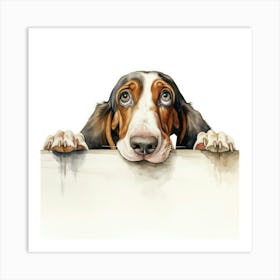 Basset Hound 7 Art Print