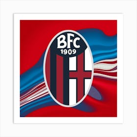 Bologna FC 1909 Logo Wall Art 18 Art Print