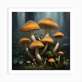 Fantastic Fungi Art Print 1 Art Print