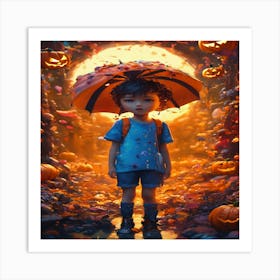 Halloween Art Print