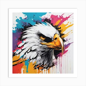 Eagle Painting 2 Art Print