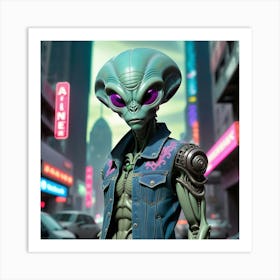 Alien Art Print