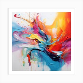 Abstract Painting 19 Art Print