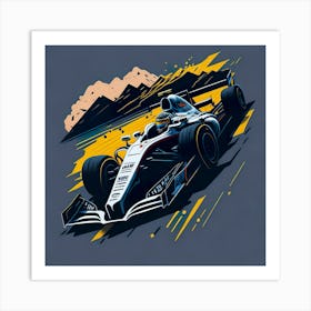Artwork Graphic Formula1 (114) Art Print