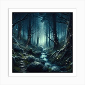 Fairy Forest Art Print