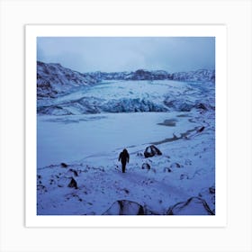 Glacier Art Print