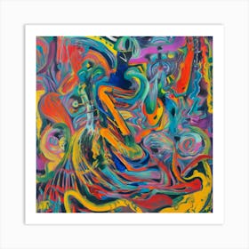 Abstract Painting 61 Art Print