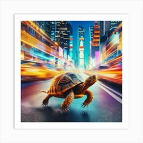 Tortoise And The Turtle Art Print