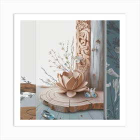 Lotus Flower 4 Art Print