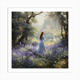 Cozy Canvases: Monet's Garden Serenade Art Print