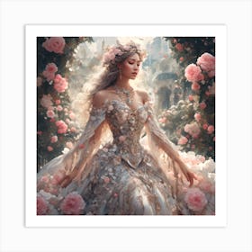 Blossom Queen Art Print