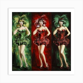 Pinup Girl Art Print