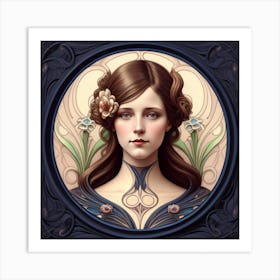 Victoria ai art Art Print