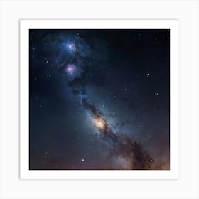 Milky Way Art Print