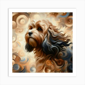 Dog Painting 1 Art Print