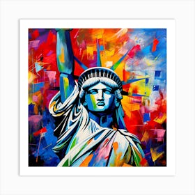Liberty Painting Art Print