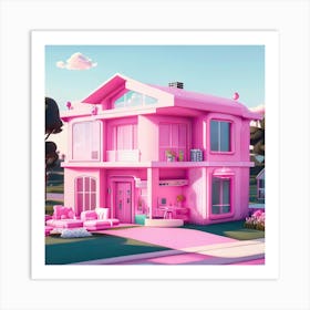 Barbie Dream House (518) Art Print