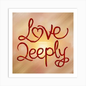 Love Jeepy Art Print
