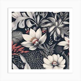 Floral Pattern Art Print