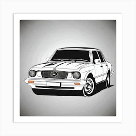 Mercedes Benz 1 Art Print