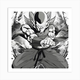 Dragon Ball Z Wallpaper 24 Art Print