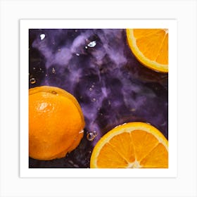 Oranges In Water 1 Art Print