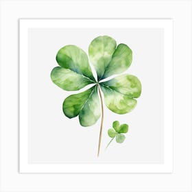 Four Leaf Clover 9 Art Print