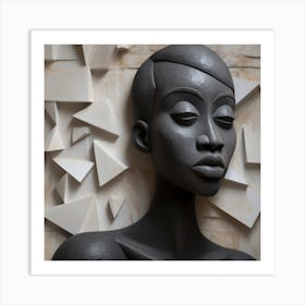 EBONY ABOUND Art Print