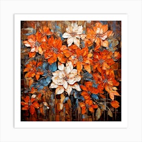 Poinsettia Art Print