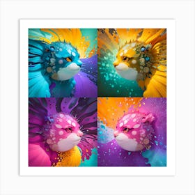 Squirt Art Print