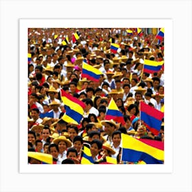 Colombian Festivities (71) Art Print