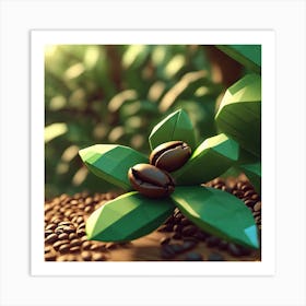 Coffee Beans 91 Art Print
