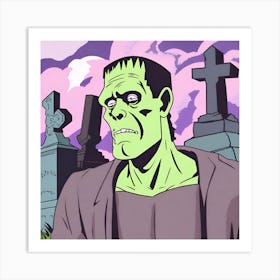 Frankenstein 3 Art Print