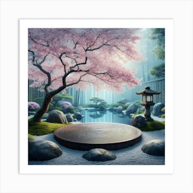 Japanese Garden 2 Art Print