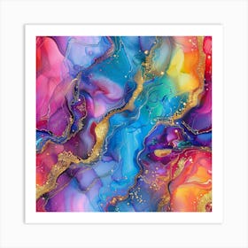 Abstract Painting, Abstract Painting, Abstract Painting Art Print