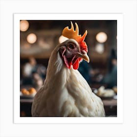 Rooster 2 Art Print