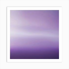 Purple Blurred Background Art Print